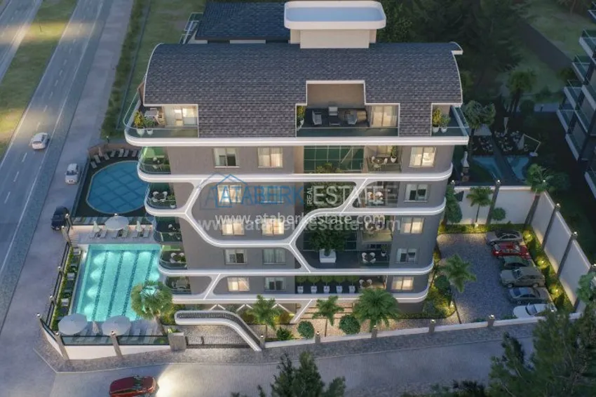 Апартаменты в новом элитном проекте района Каргыджак. 16 