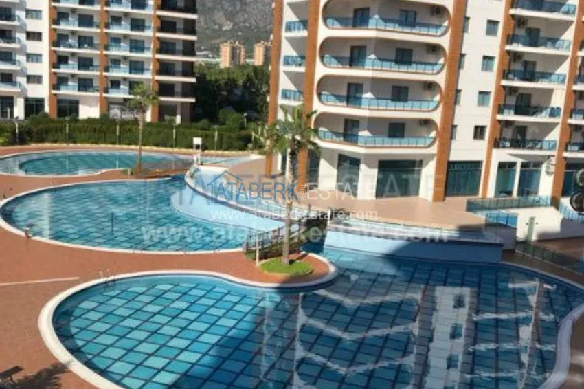 1+1 apartment in a luxury complex with a private beach 11 