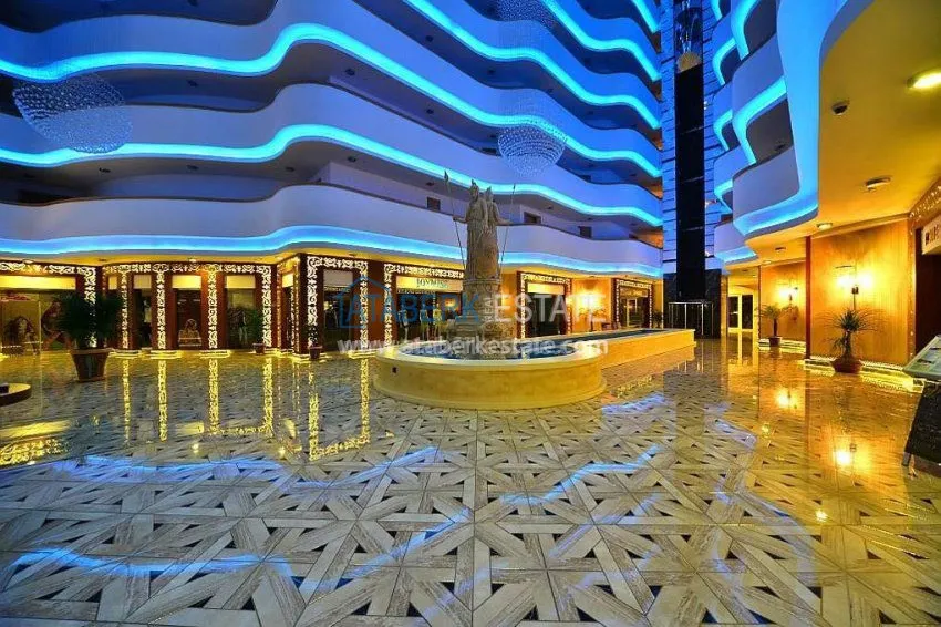 1+1 apartment in a luxury complex with a private beach 14 