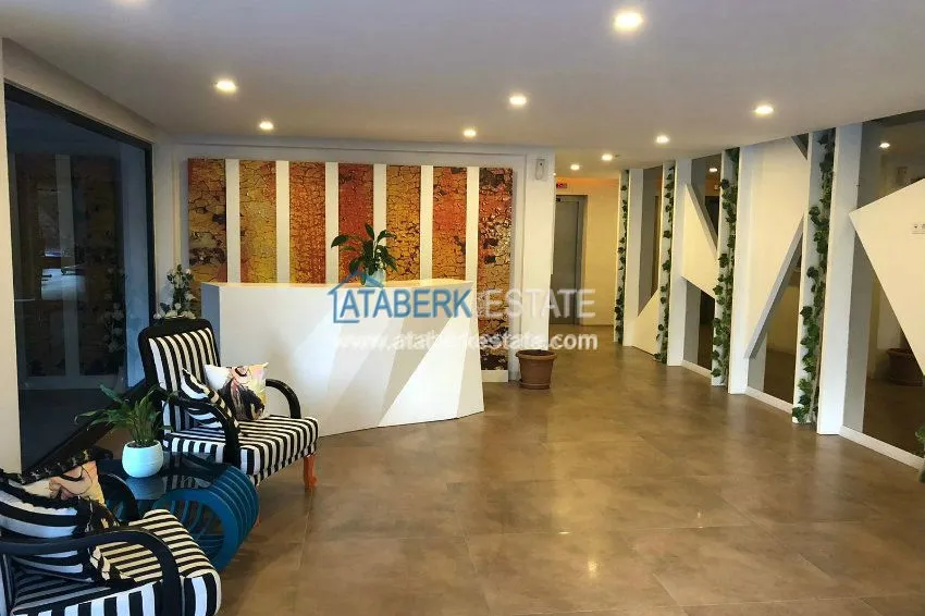 Apartment in a modern complex, located by the sea, with developed infrastructure 12 