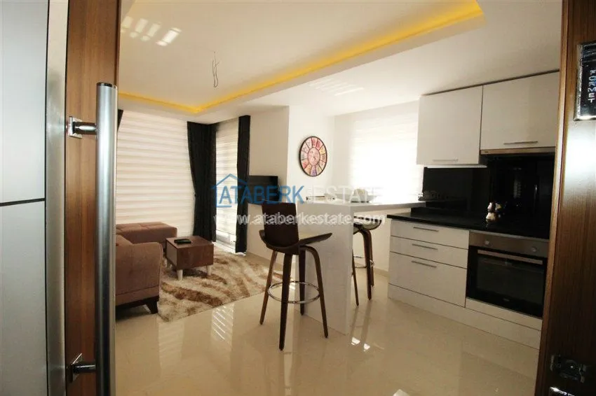 Квартира 1+1 в центре Алании по привлекательной цене 8 