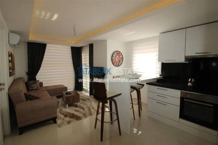 Квартира 1+1 в центре Алании по привлекательной цене 11 