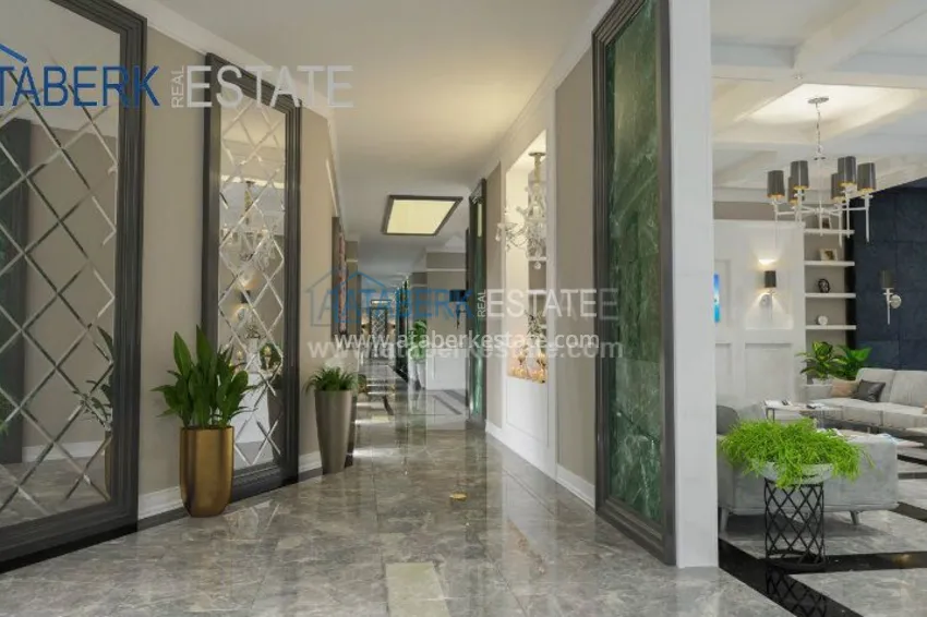 Elite beachfront residential complex in Alanya 17 