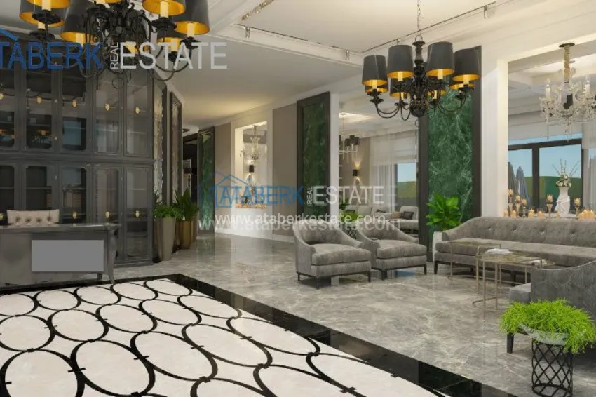 Elite beachfront residential complex in Alanya 19 