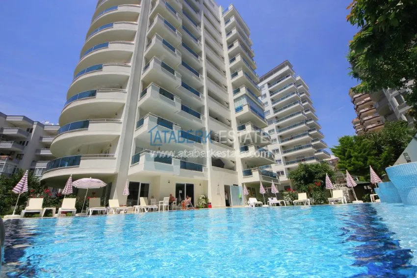 Качественно меблированная квартира 1+1 в районе Махмутлар 1 