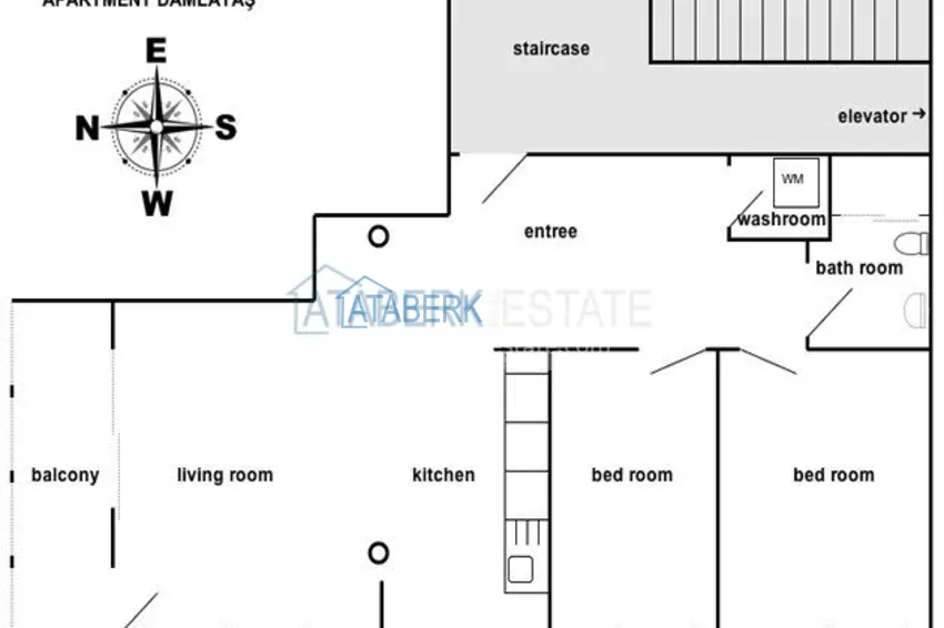 Квартира от собственника в центре Алании, пляж Клеопатры, срочная продажа 17 