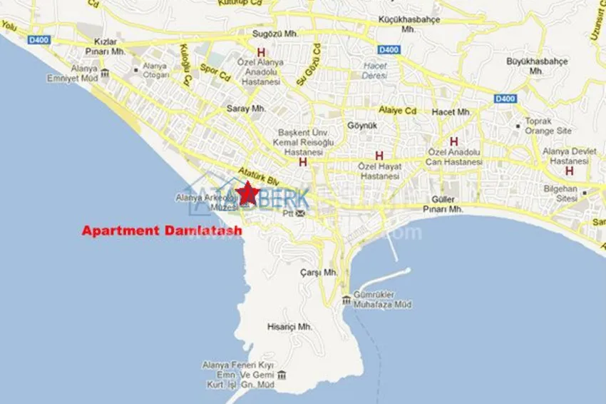 Квартира от собственника в центре Алании, пляж Клеопатры, срочная продажа 18 