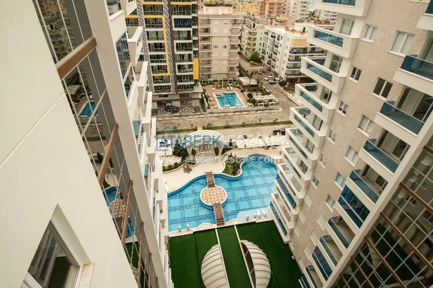 Stylish 2 + 1 apartment in one of the best complexes of Mahmutlar (Yenta Towers) 22 