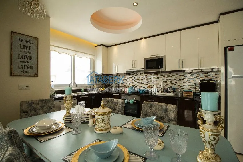Stylish 2 + 1 apartment in one of the best complexes of Mahmutlar (Yenta Towers) 33 