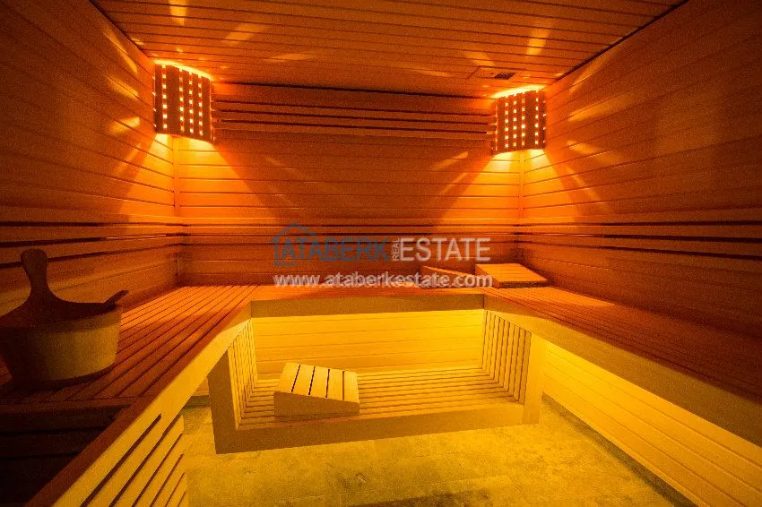 1+1 apartment, located 50 meters from the sea in Oba center 6 