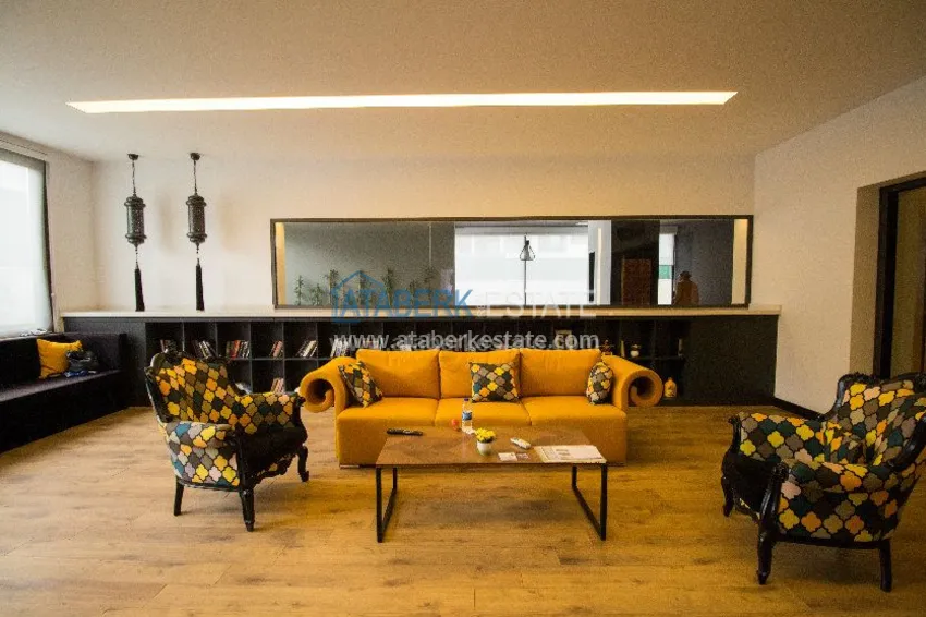 1+1 apartment, located 50 meters from the sea in Oba center 13 