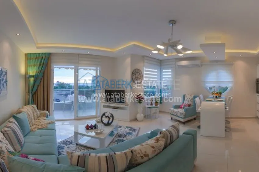 Complex with the infrastructure of a five star hotel in Kestel 7 