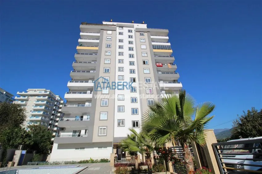 Small, cozy apartment in a modern complex in Mahmutlar 14 