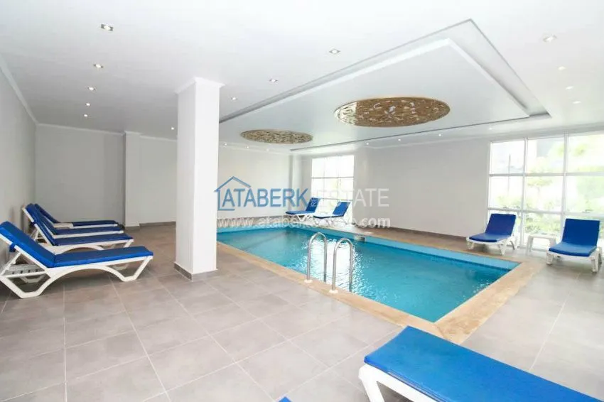 1+1 apartment in a comfortable complex on the first coastline 18 