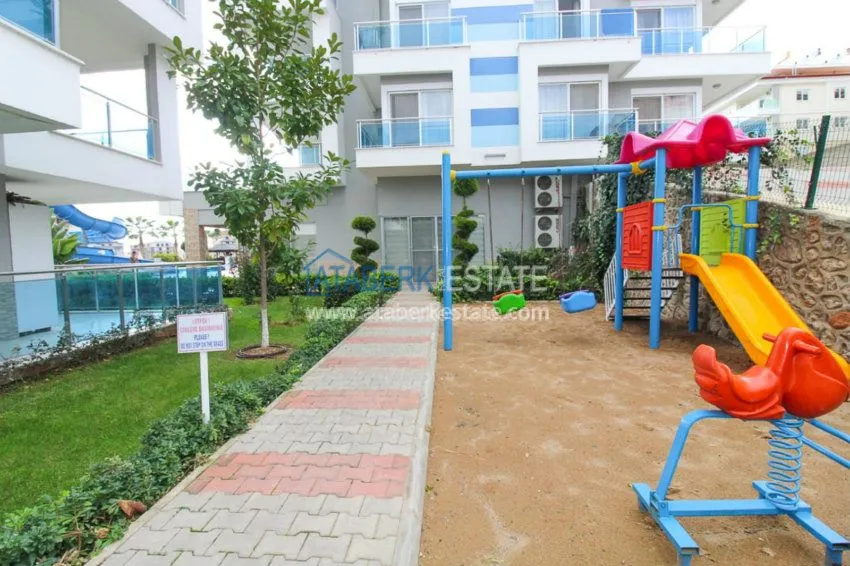 Furnished apartment on the Mediterranean coast in Oba 19 