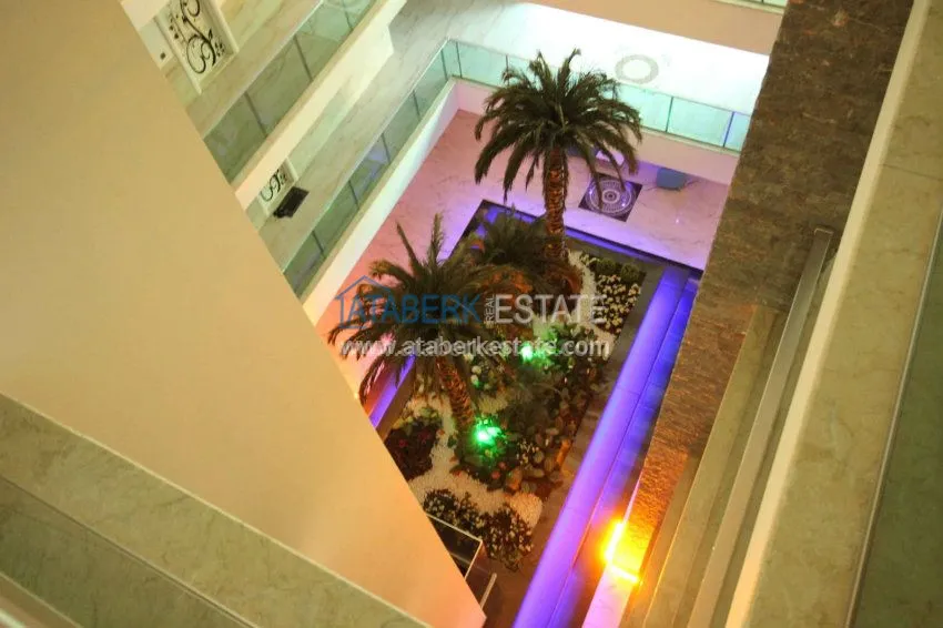 2+1 apartment with panoramic sea views in Tosmur 17 