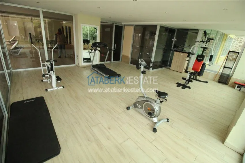 Furnished 1+1 apartment in Kestel 12 