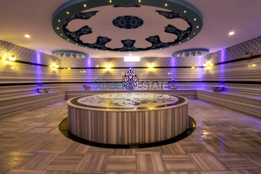 Furnished apartment on the Mediterranean coast in Oba 22 