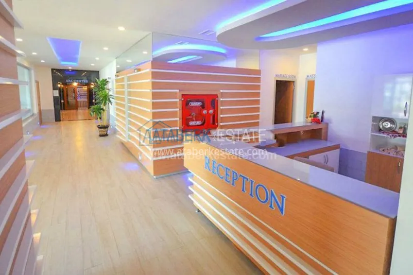 Furnished apartment on the Mediterranean coast in Oba 23 