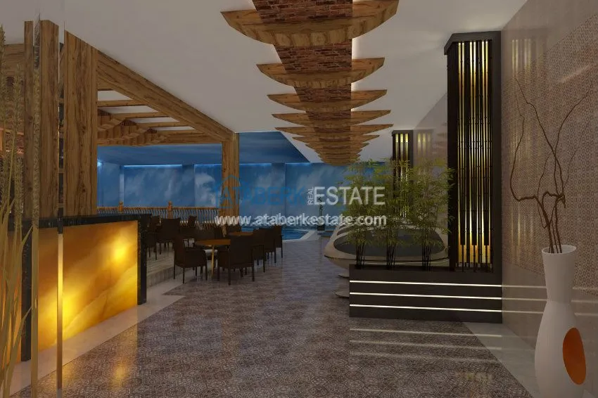 Жилой комплекс в Махмутларе с большой инфраструктурой 13 