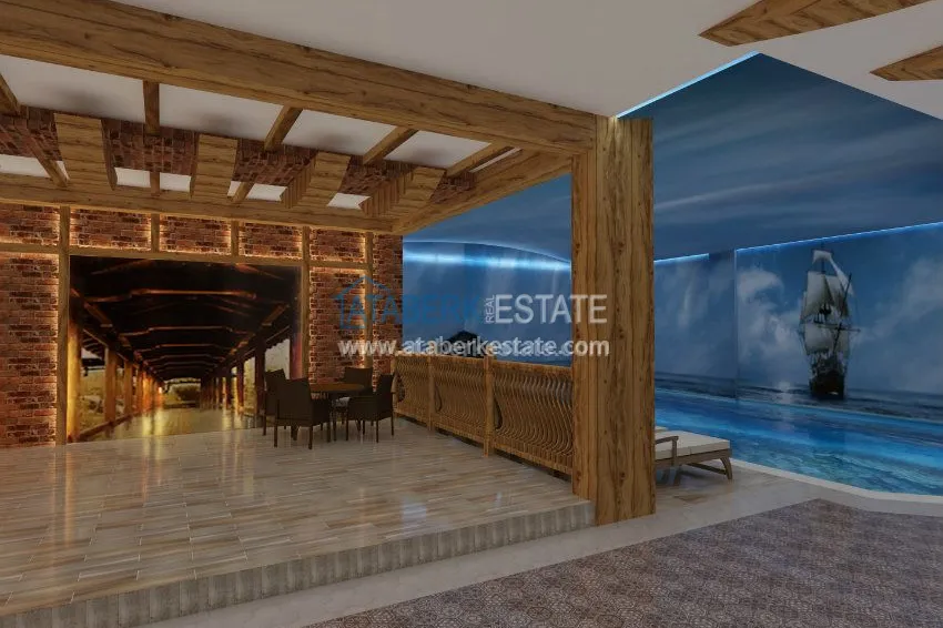  Прекрасный современный комплекс в Махмутларе с инфраструктурой отельного типа 10 