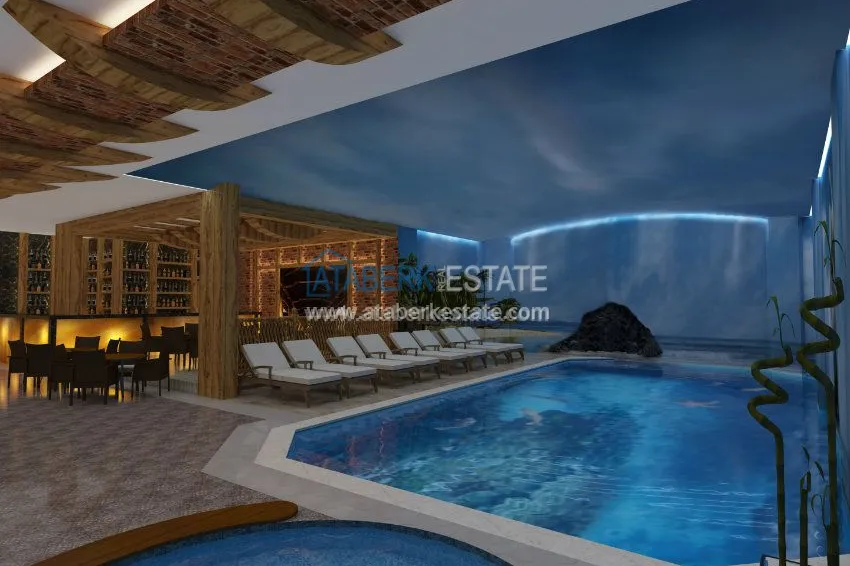  Прекрасный современный комплекс в Махмутларе с инфраструктурой отельного типа 11 