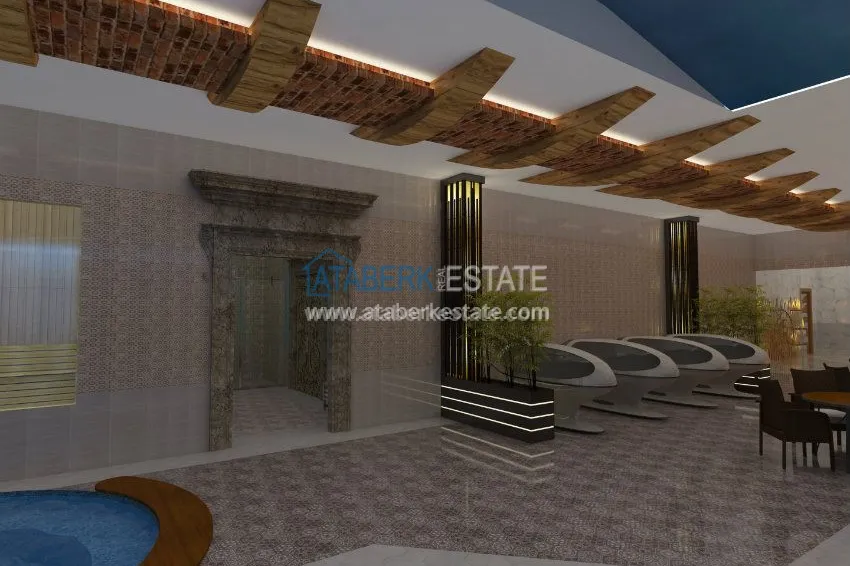  Прекрасный современный комплекс в Махмутларе с инфраструктурой отельного типа 13 