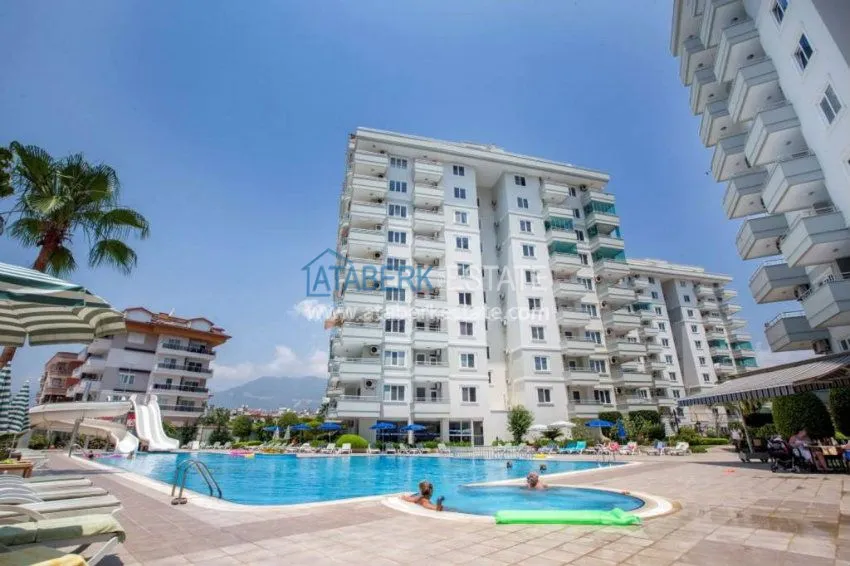 Апартаменты с двумя спальнями в престижном районе Оба  11 