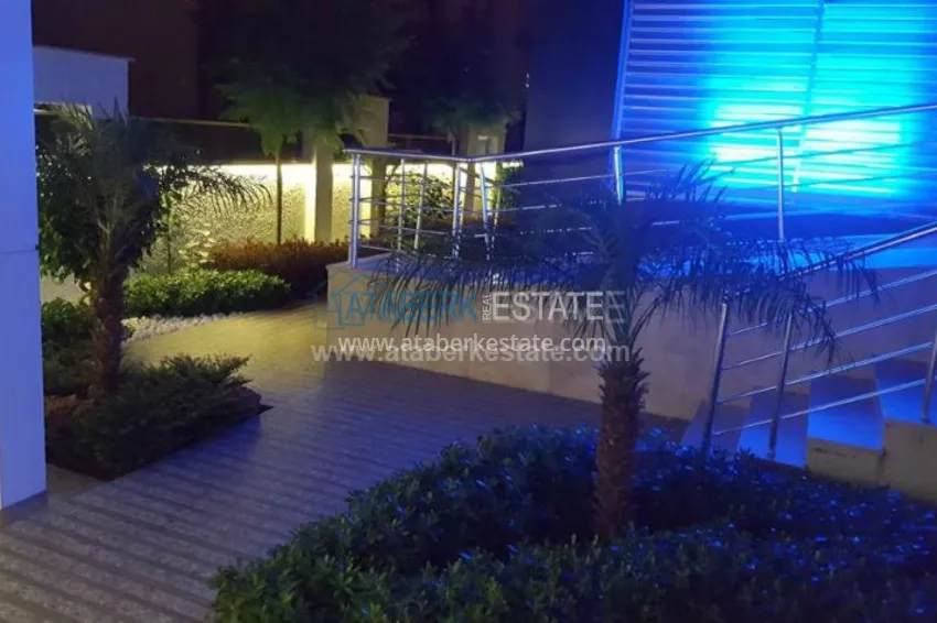 Cozy two-roomed apartment with furniture in the center of Alanya 10 