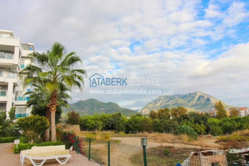 Furnished apartment on the Mediterranean coast in Oba 24 