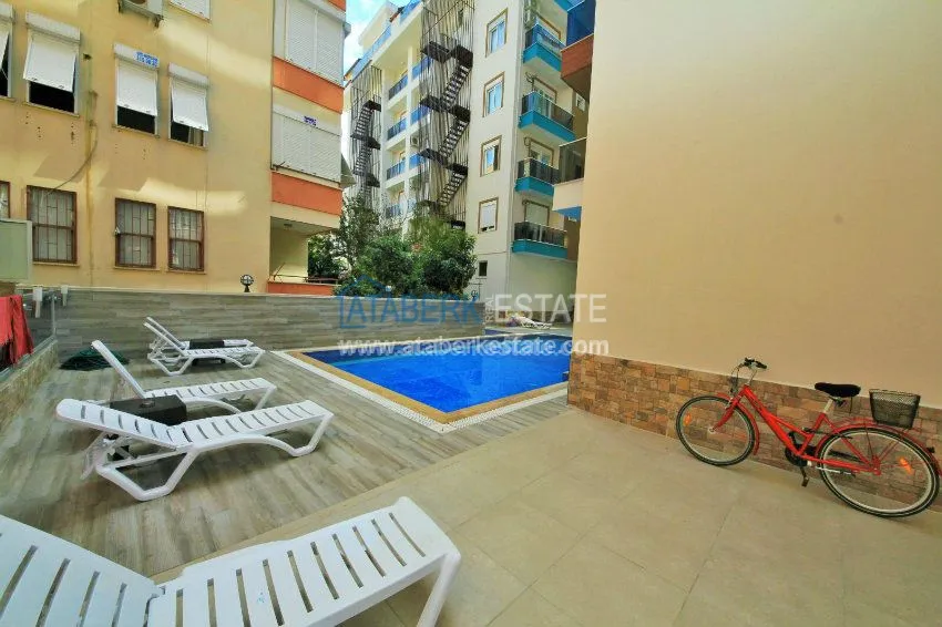 FURNISHED 2+1 APARTMENT IN THE CENTER OF ALANYA 10 