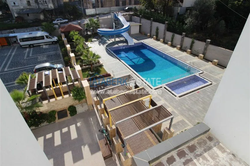 Small, cozy apartment in a modern complex in Mahmutlar 17 