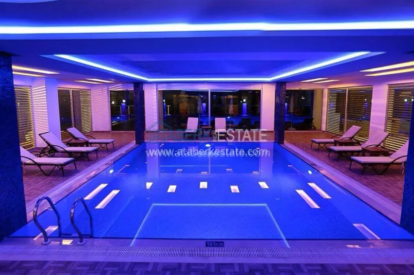 2+1 apartment with panoramic sea views in Tosmur 19 