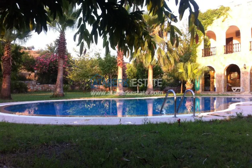 Villa-Castle, located off the coast of the Mediterranean sea 10 