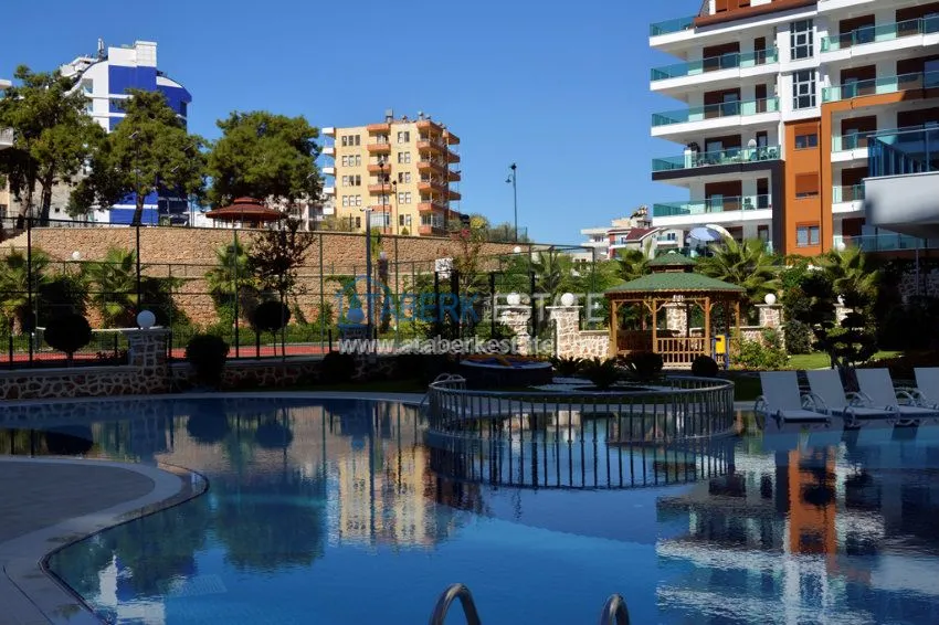 Luxury residential complex in Tosmur, located just 200 meters from the sea, at the best prices! 60 
