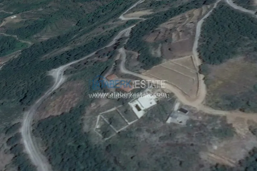 Особняк на этапе строительства у горной реки Дымчай 21