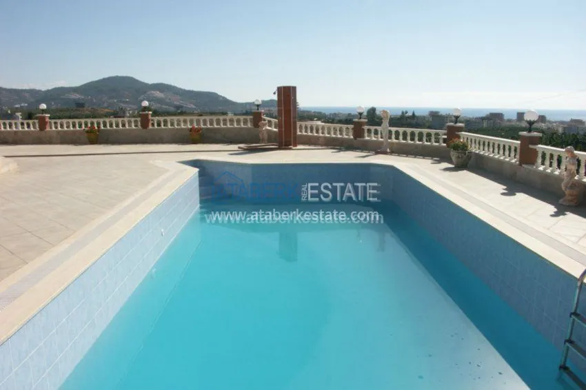 Вилла с личным бассейном и садом в Махмутларе 23 