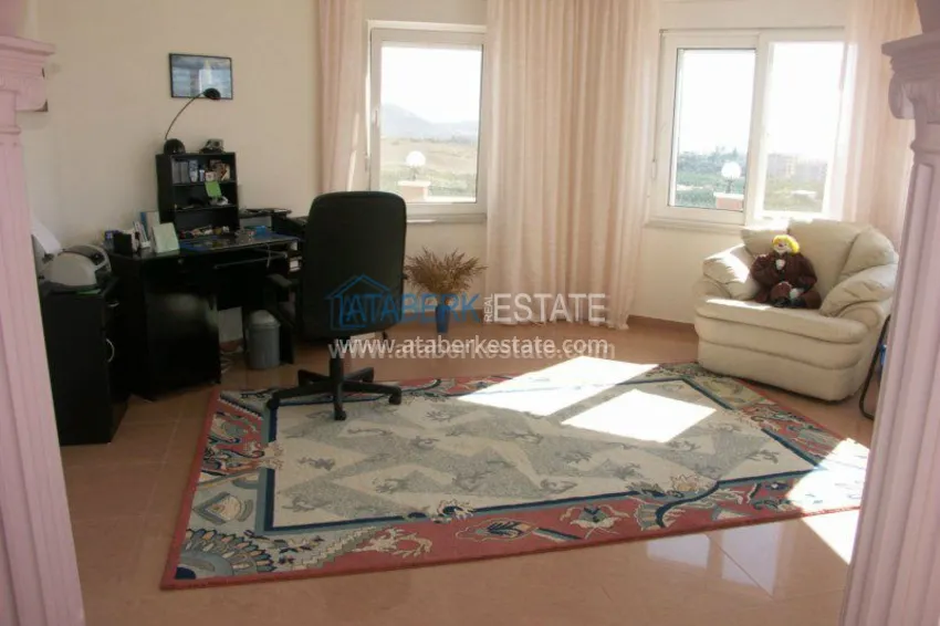 Вилла с личным бассейном и садом в Махмутларе 25 