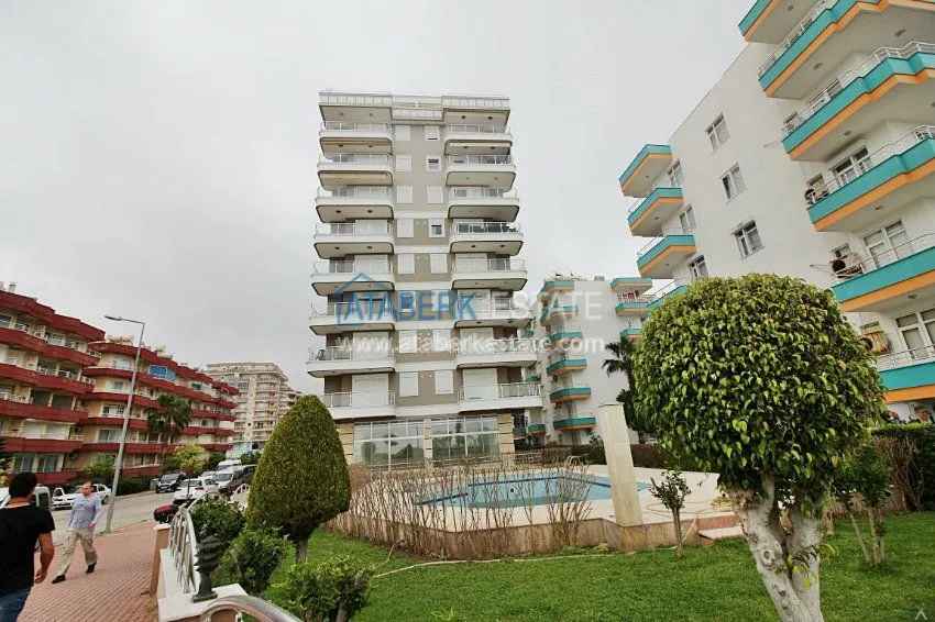 Меблированная 2+1 с прямым видом на море от собственника в 50м от пляжа 8 