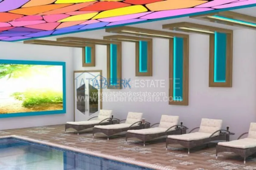 Четырехкомнатная квартира с отдельной кухней в европейском районе Оба 16 