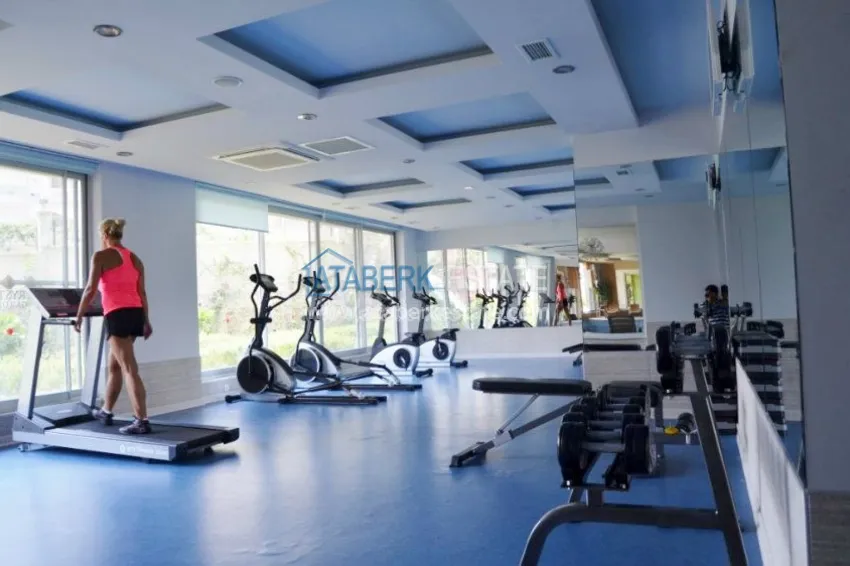 1+1 apartment in a modern complex in Kestel 2 