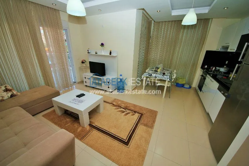 1+1 apartment in a modern complex in Kestel 8 