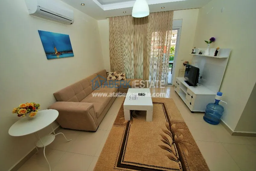 1+1 apartment in a modern complex in Kestel 11 