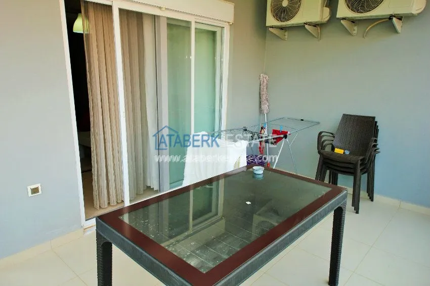 1+1 apartment in a modern complex in Kestel 13 