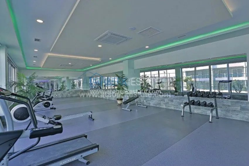 1+1 apartment in a modern complex in Kestel 14 