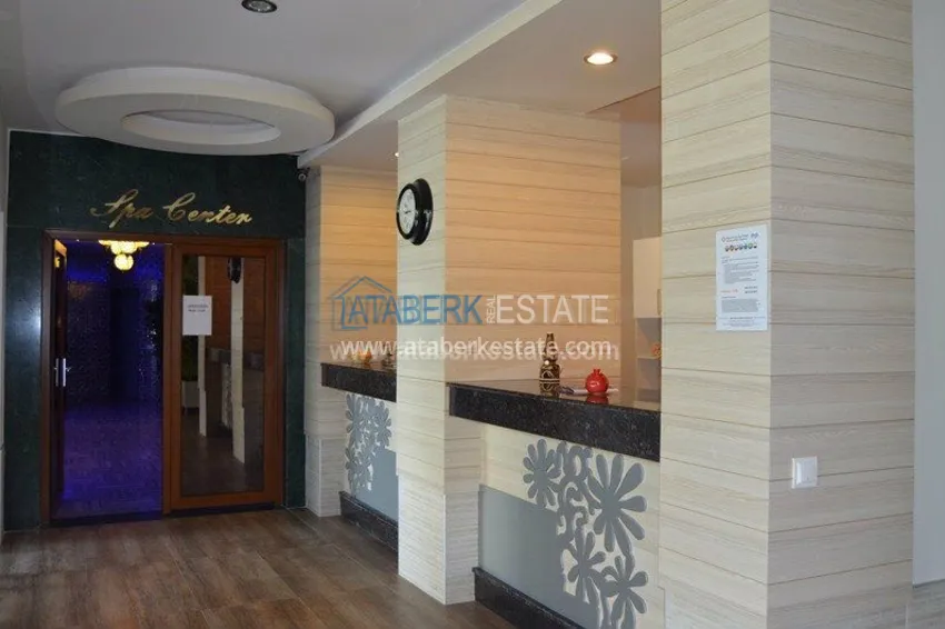 1+1 apartment in a modern complex in Kestel 16 