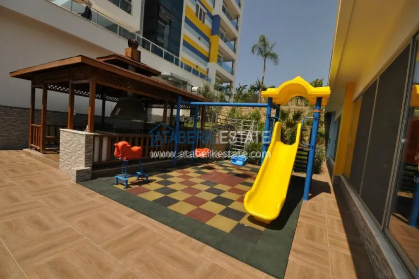 1+1 apartment in a modern complex in Kestel 20 