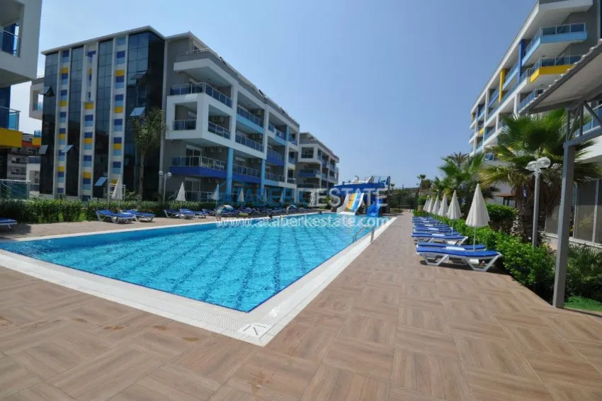 1+1 apartment in a modern complex in Kestel 21 