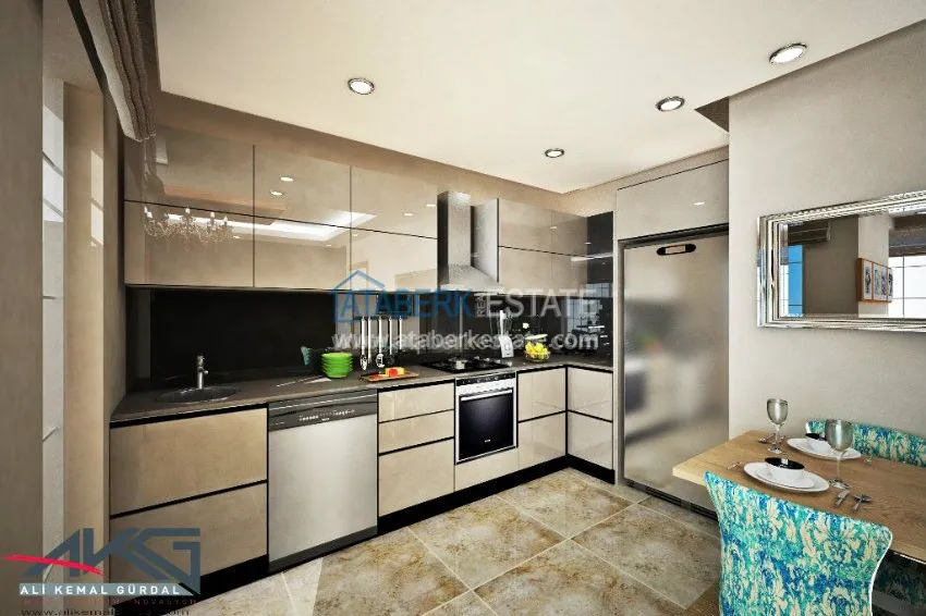 Жилой комплекс от застройщика в Коньялты, беспроцентная рассрочка 12 