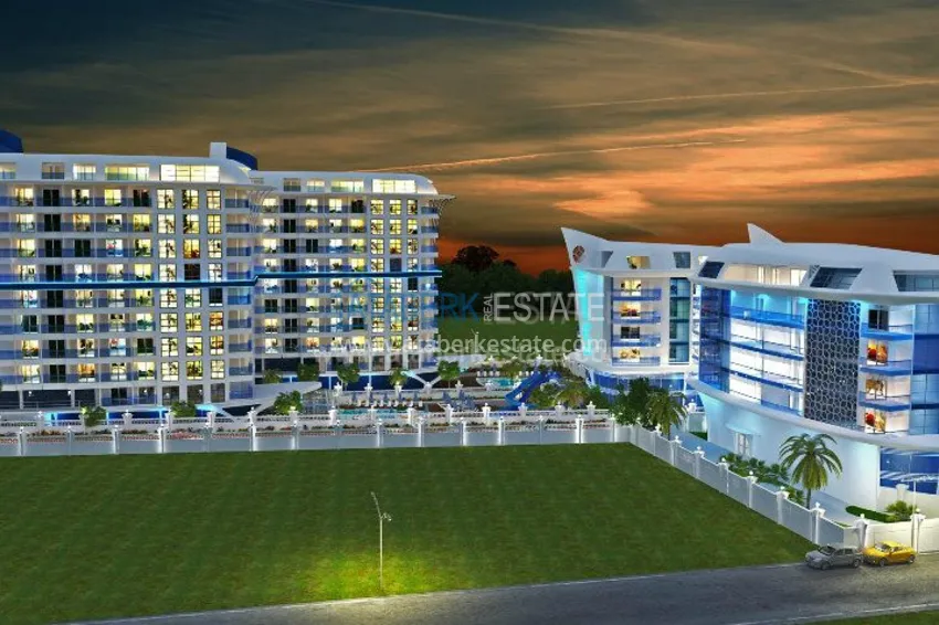 Complex in the heart of Alanya with infrastructure from a famous architect 13